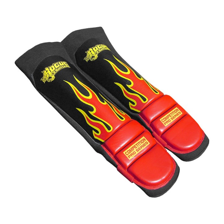Sale Rogue Special Edition Fire Shin Pads MMUN