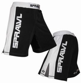 Sale Sprawl GripFlex XT Competition Shorts black white 36 u
