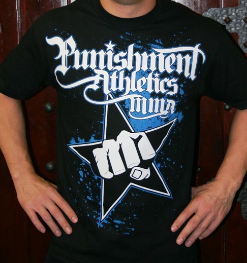 SALE Punishment Cobalt TShirt in L and XL  