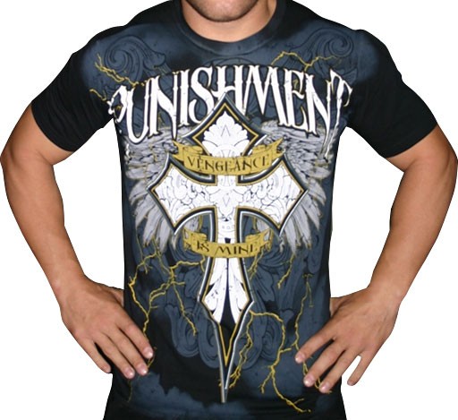 Abverkauf Punishment New Vengeance Slim Fit T-Shirt