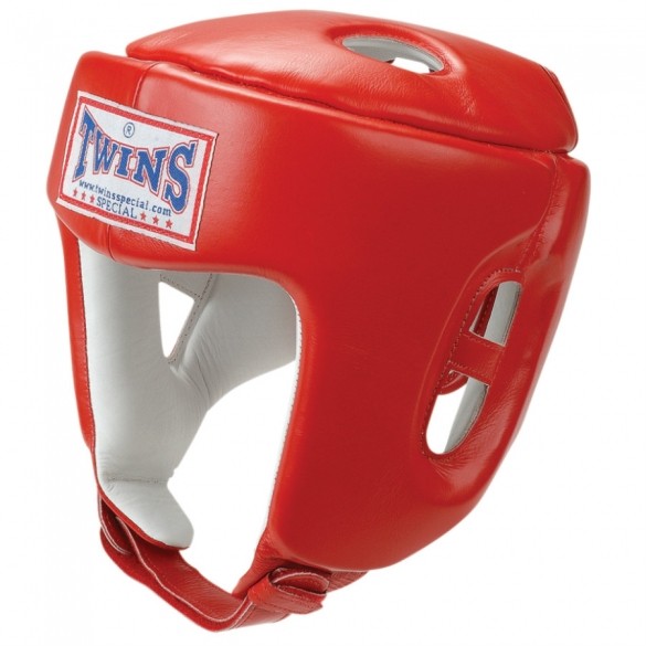 Twins HGL- 4 Competition Headguard Red