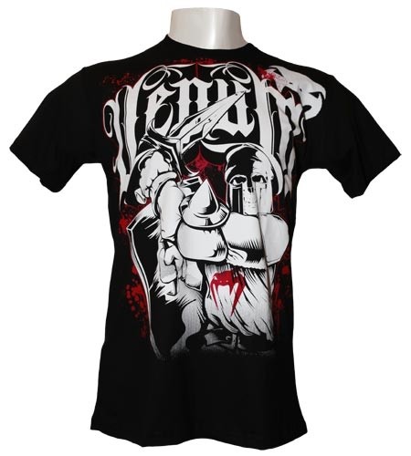 Abverkauf Venum KNIGHT SKULL T-shirt Black - Creative Line