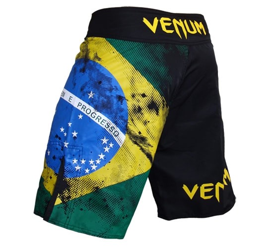 Abverkauf Venum BRAZILIAN FLAG Fightshorts black
