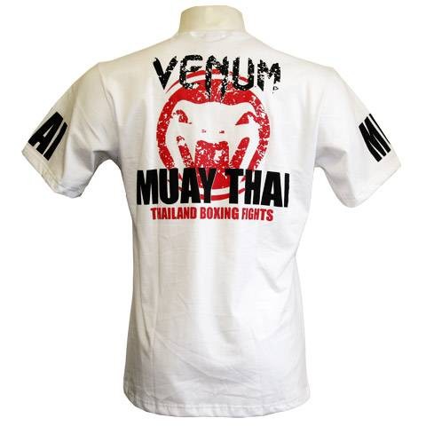 Sale Venum Muay Thai RENEGADE TShirt white