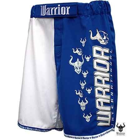 Warrior Wear Domination  Grappling Shorts Blue-white