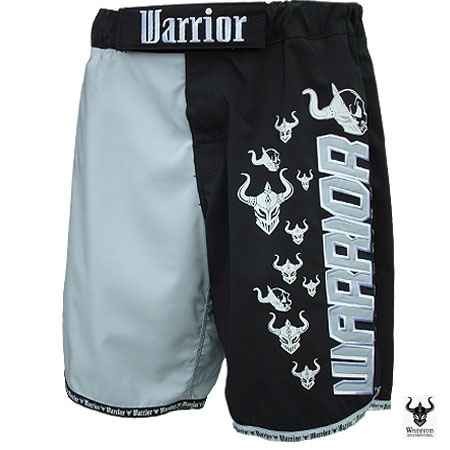 Abverkauf Warrior Wear Domination  Grappling Shorts grey