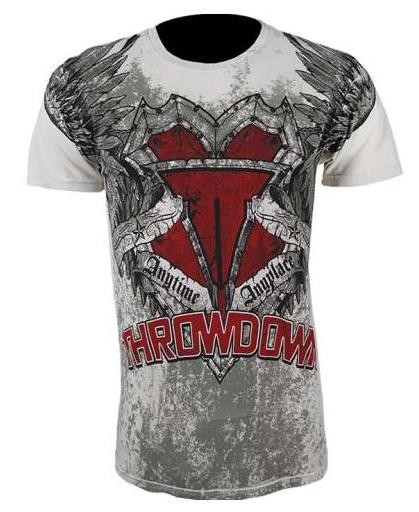 Abverkauf Throwdown BARRICADE T-Shirt by Affliction