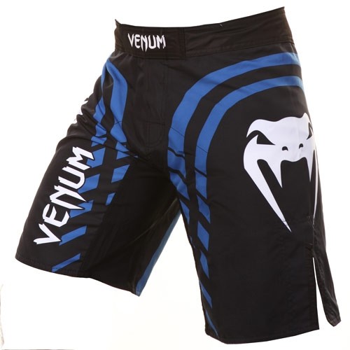 Sale Venum BLUE LINE fight shorts black