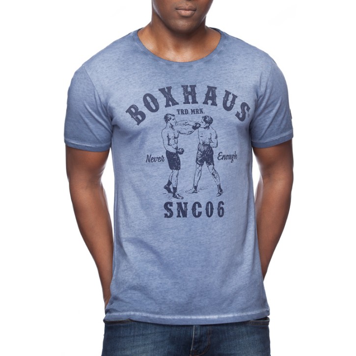 Sale BOXHAUS Brand Aron T-Shirt Athl. Blue
