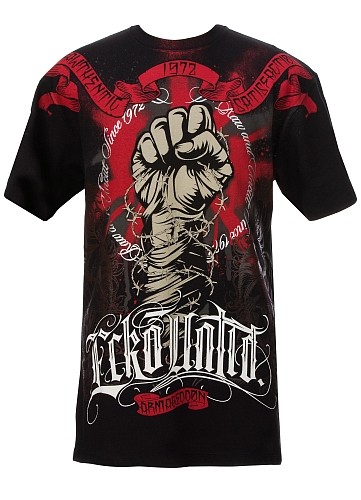 Abverkauf ecko unlimited MMA Triumphant Saints T-Shirt Gr XL