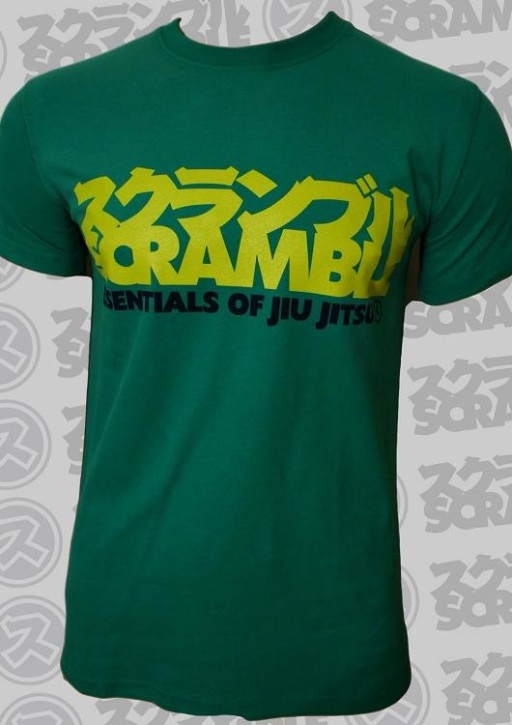 Abverkauf Scramble ESSENTIALS T-Shirt grï¿½n gelb GR.S