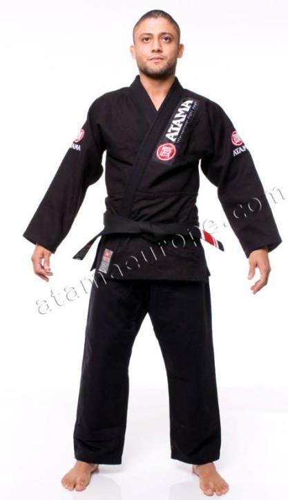Abverkauf Atama GOLD WEAVE Jiu Jitsu Kimono black A1