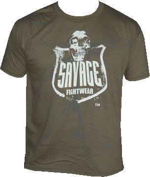 Abverkauf Savage Logo Tee moss