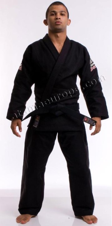 Abverkauf Atama SINGLE Weave Jiu Jitsu Kimono black A1