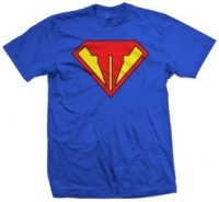 Abverkauf Throwdown SUPER ANVIL T-Shirt blau Gr L