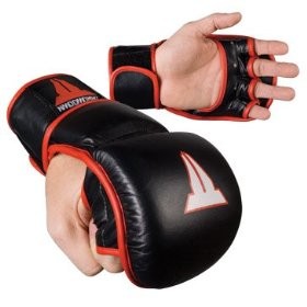 Sale Throwdown MMA Training Glove Leather