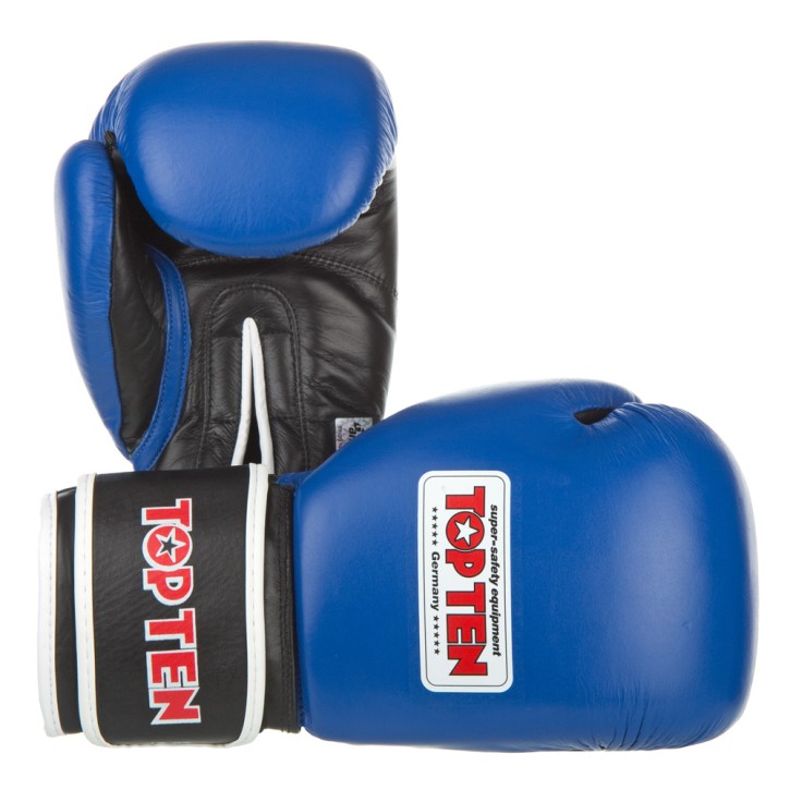 Top ten boxing gloves Aiba blue