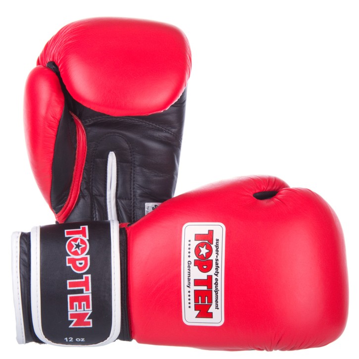 Top ten boxing gloves Aiba red