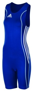 Abverkauf Adidas W8 WRESTLER SUIT Women blau weiss 293400