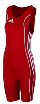 Sale Adidas W8 WRESTLER SUIT Women red white 293250