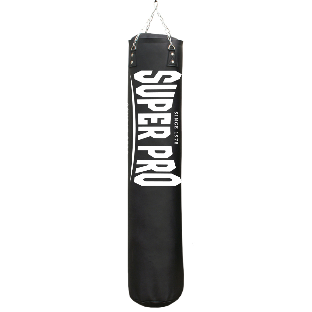 Super Pro Luxury Vertical Logo punching bag PU 180cm filled-ADE_000124_W180