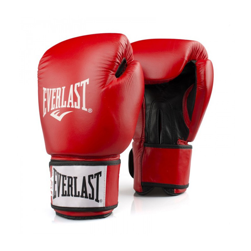 Everlast Rodney Boxing Gloves PU Red Black 1803-AAS_000162