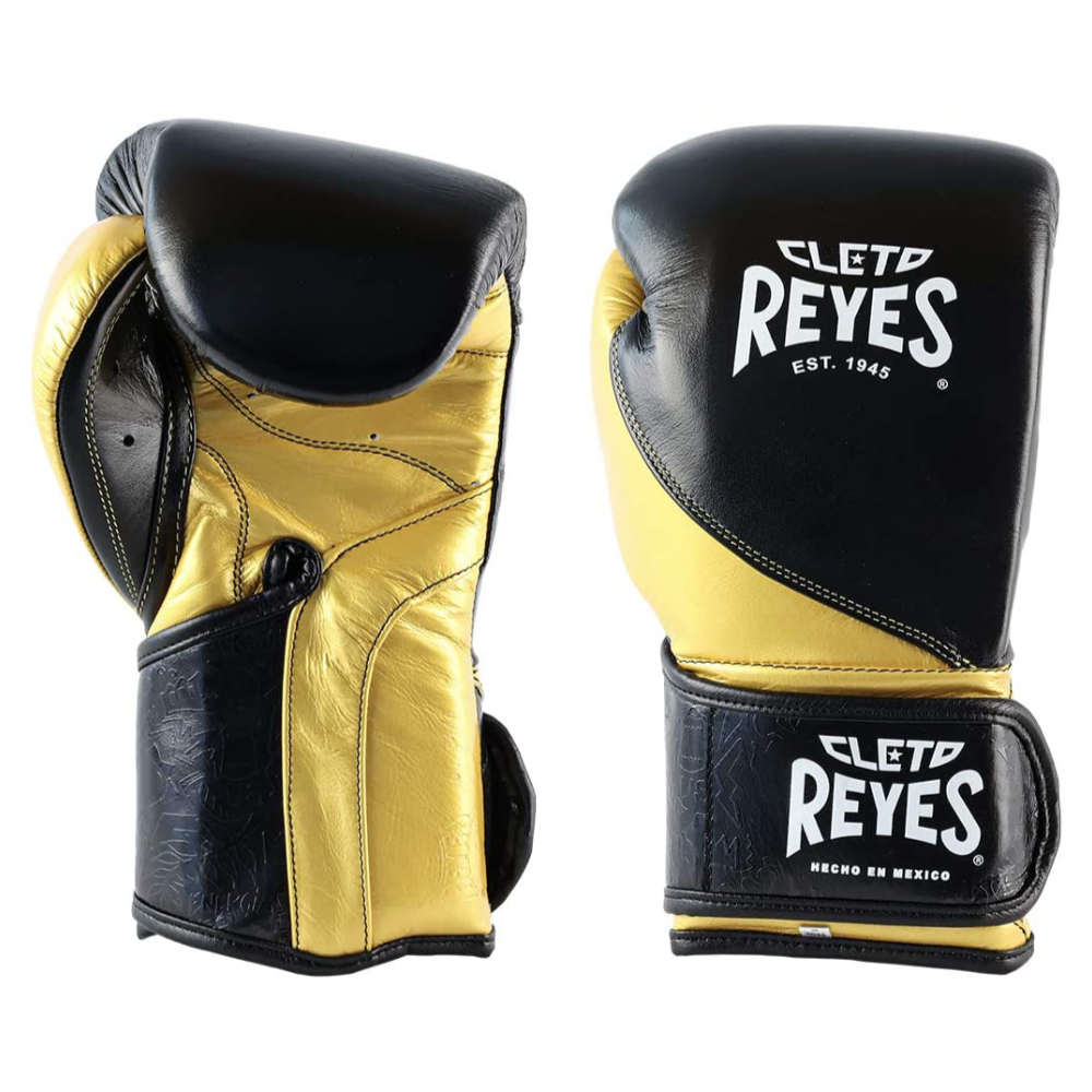 Reyes Cleto Gold-ABE_000017 Boxhandschuhe Black Precision High Training