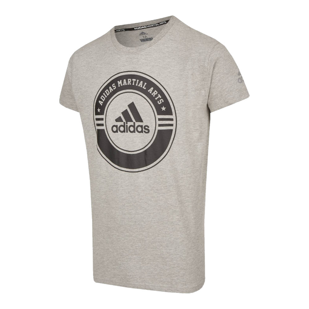 Sale MMA T-Shirt Gray Black-AAG_001852_B5