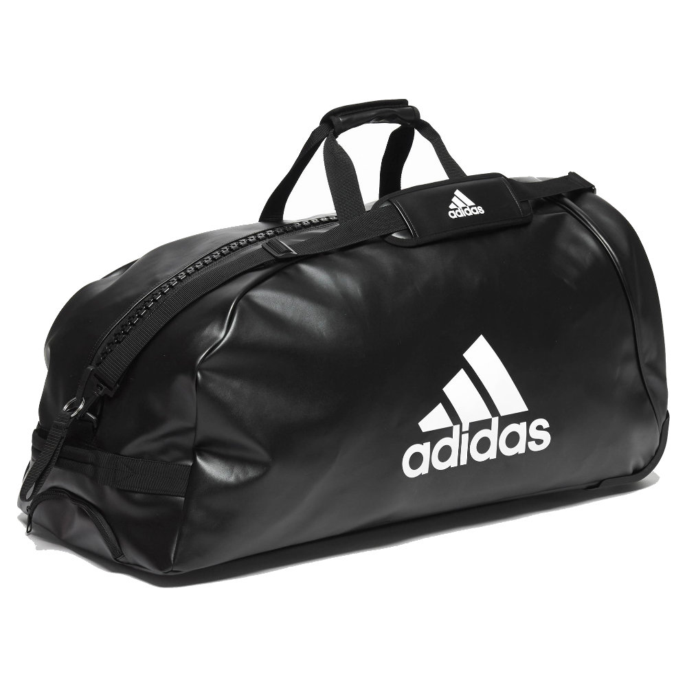 Imperialisme T beest Adidas Combat Sports Trolley Sports Bag Black White XL-AAG_001888