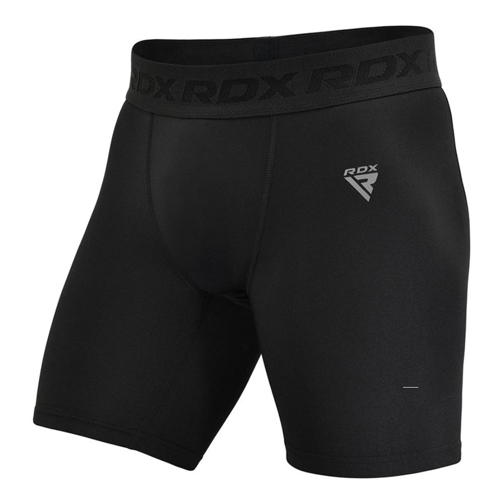 RDX T15 Compression Shorts Black-AIU_000572