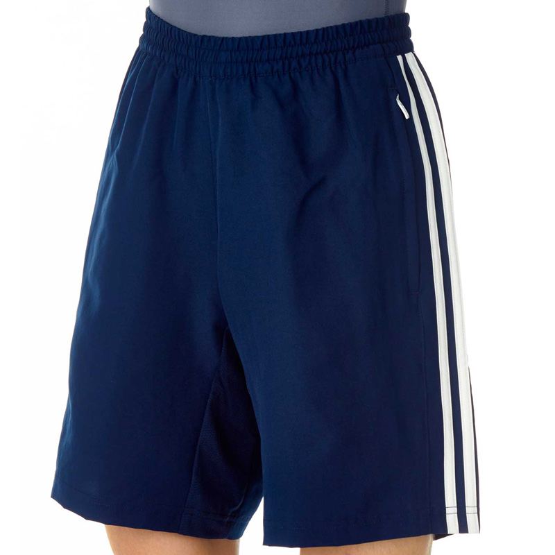 America Ejemplo Dificil Sale Adidas T16 Climacool Woven Short Men Navy Blue White AJ-AAG_000672_B4
