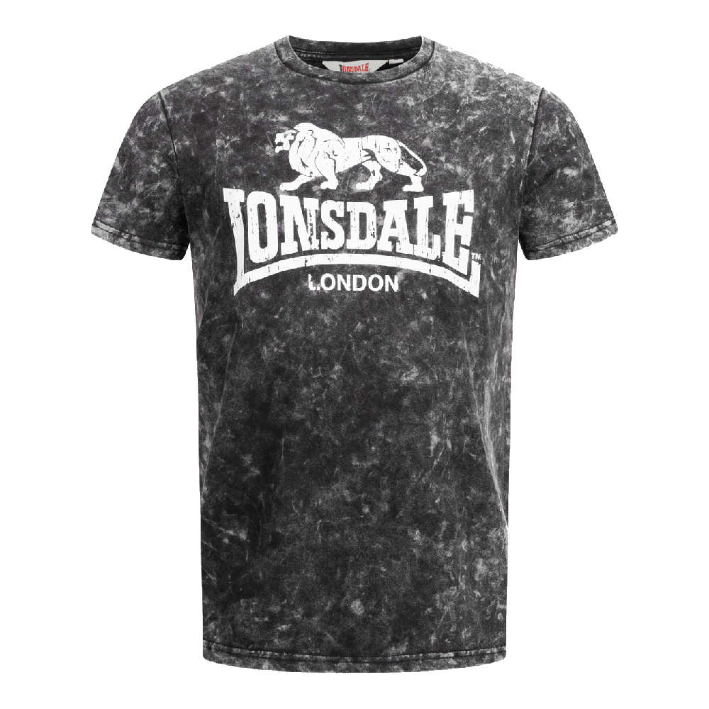 Lonsdale Ribigill T-Shirt Washed Grey-AHM_000684