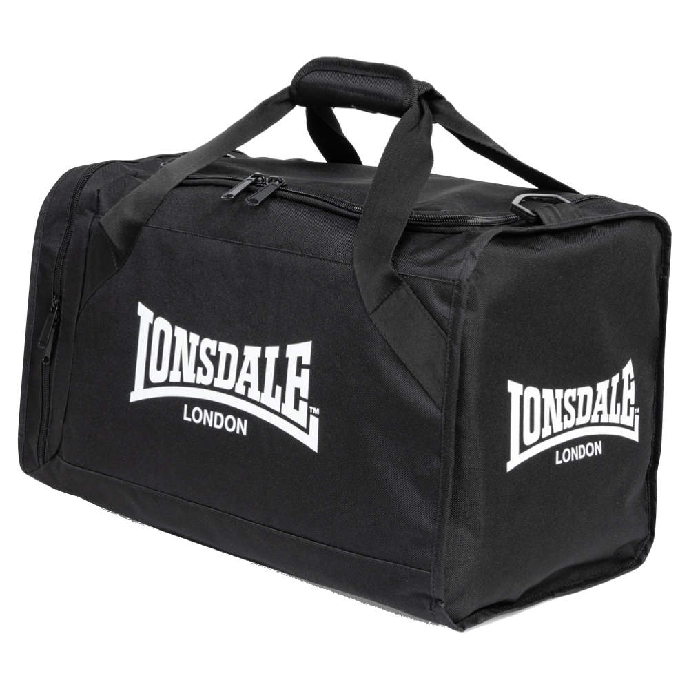 Lonsdale Syston sports bag 30l black