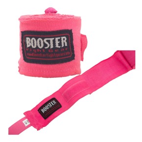 Booster BPC-1 boxing bandages semi-elastic long 4.6 m pink