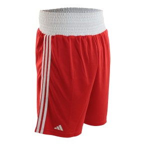 Adidas Boxing Shorts Punch Line Red WhiteADITBTS02