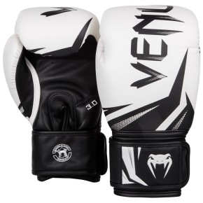 Venum Challenger 3.0 Boxing Gloves White Black