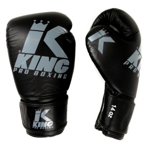 King Pro Boxing Platinum 7 Boxing Gloves Black