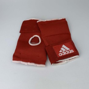 Sale Adidas Inner Gloves Red ankle pads