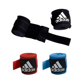Adidas BOXBANDAGE Boxing Crepe halbelastisch 4,5 m Black
