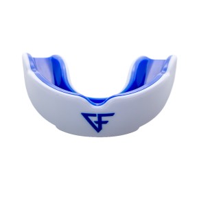 Ground Force Competition Mouthguard White Blue