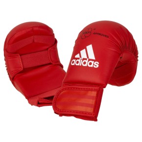 Adidas Kumite WKF appr. gloves red