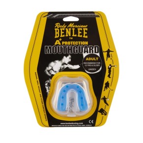 Benlee Breath Thermoplastic Mouthguard White Blue