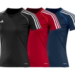 Abverkauf Adidas T12 Team ClimaCool T Shirt Women Red