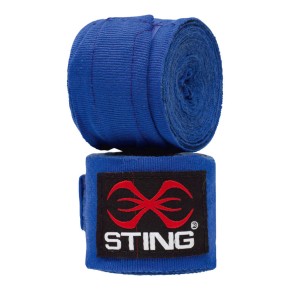 Sting boxing bandages 450cm blue