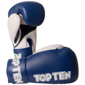 Top Ten XLP Boxing Gloves Blue White