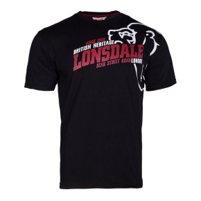 Lonsdale Walkley Men's T-Shirt Black