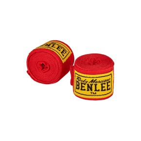 Benlee Elastic Boxing Bandages 200cm Red