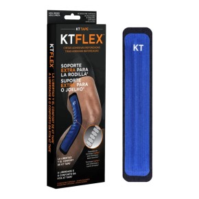 KT Flex Knie Tape mit Extra Support Blau