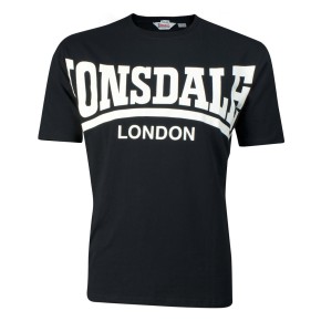 Lonsdale York Men's T-Shirt Black