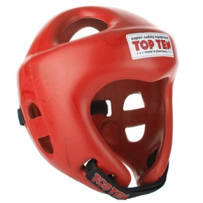 Top Ten Competition Fight Headguard Red